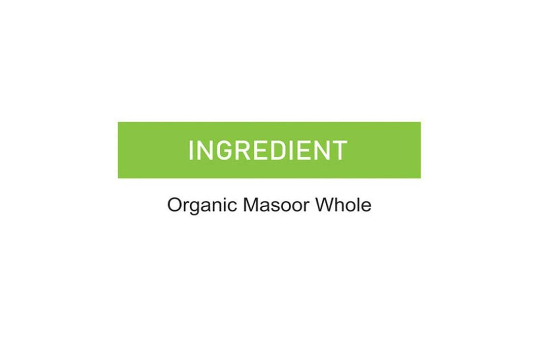 Orgabite Organic Masoor Sabut    Pack  1 kilogram